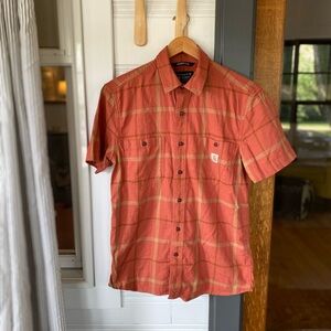 Carhartt men’s short sleeve rugged flex shirt medium